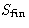 $S_{\text{fin}}$